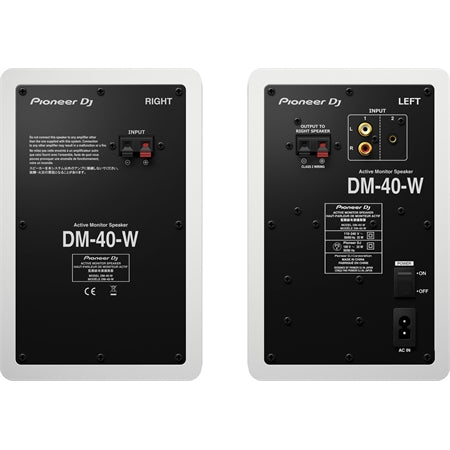 Pioneer Dj DDJ-FLX4 Controller + Casse DM-40D-WHT + HDJ-CX-K Cuffia + Cavo RCA