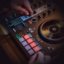 Hercules DJCONTROL INPULSE 300 MKII Controller Dj a 2x Deck e 16 Pad, Nero