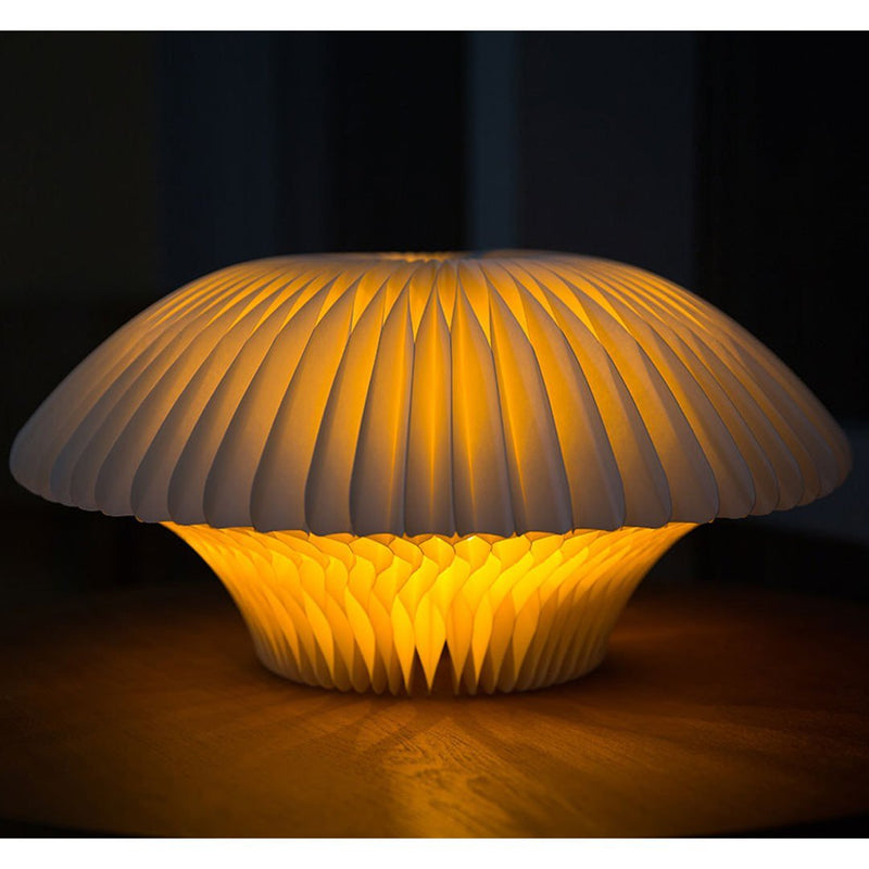 Papirho LAMPD36WTHC Lampada Led Bianca D36 in carta a nido d'ape + telecomando