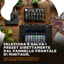 Moog MINIATUR Sintetizzatore Pro Analog. MIDI Polif. Mono con collegam. in serie