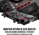 Numark MIXSTREAM PRO+ Controller Dj 2Deck WiFi integrato Touch screen da 7" Nero