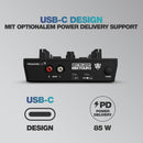 Reloop MIXTOUR PRO Controller DJ all-in-one 4Deck x softw. Algoriddim djay Pro