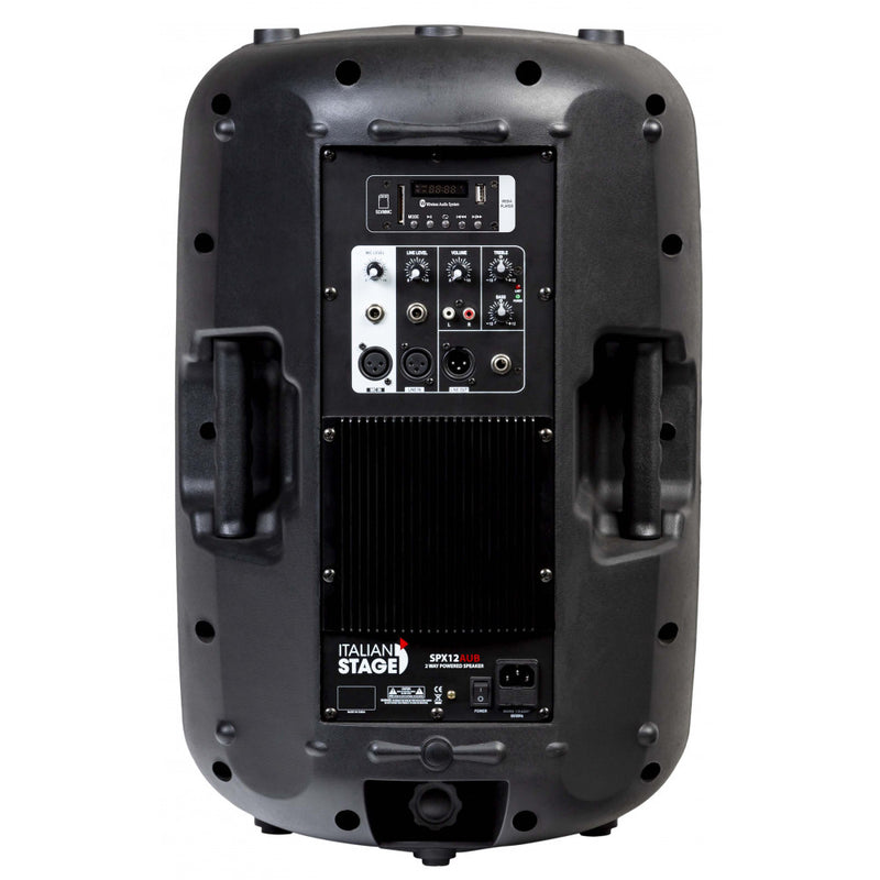 Redline RLTN11GB Giradischi cinghia Bluetooth Nero L+ IS SPX12AUB Diffusore 400w