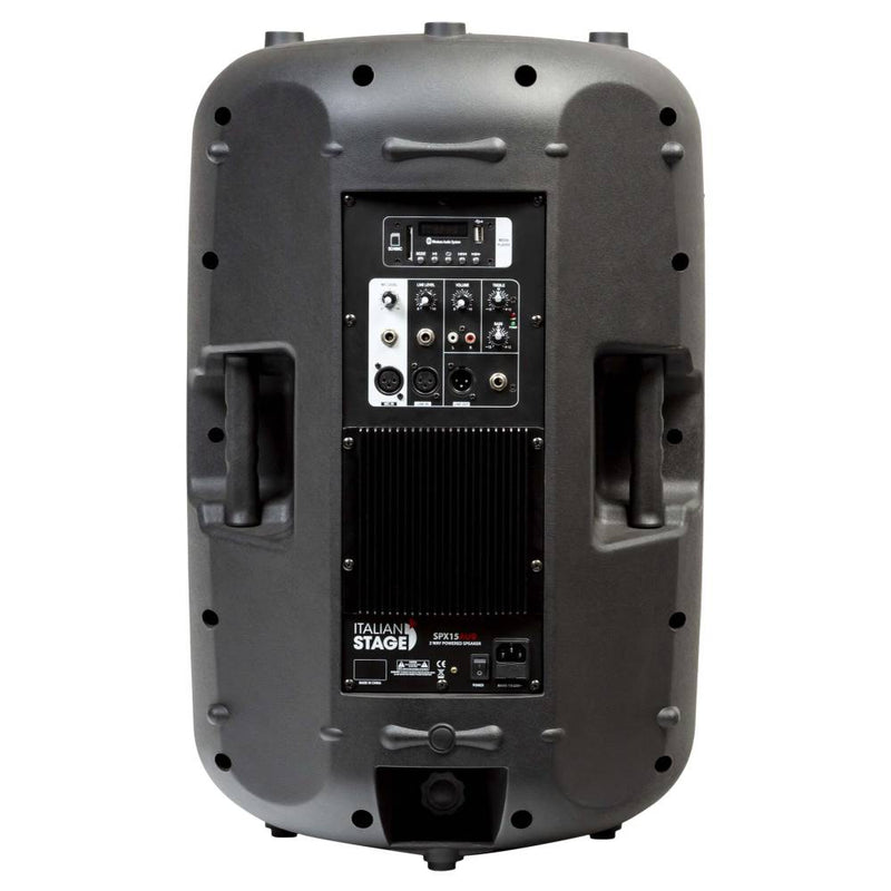 Redline RLTN11GB Giradischi cinghia Bluetooth Nero L+ IS SPX15AUB Diffusore 400w