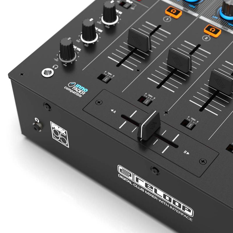 Reloop RMX95 Mixer Dj Digitale Dual Interface 4+1 Canali doppia interf. USB 2.0
