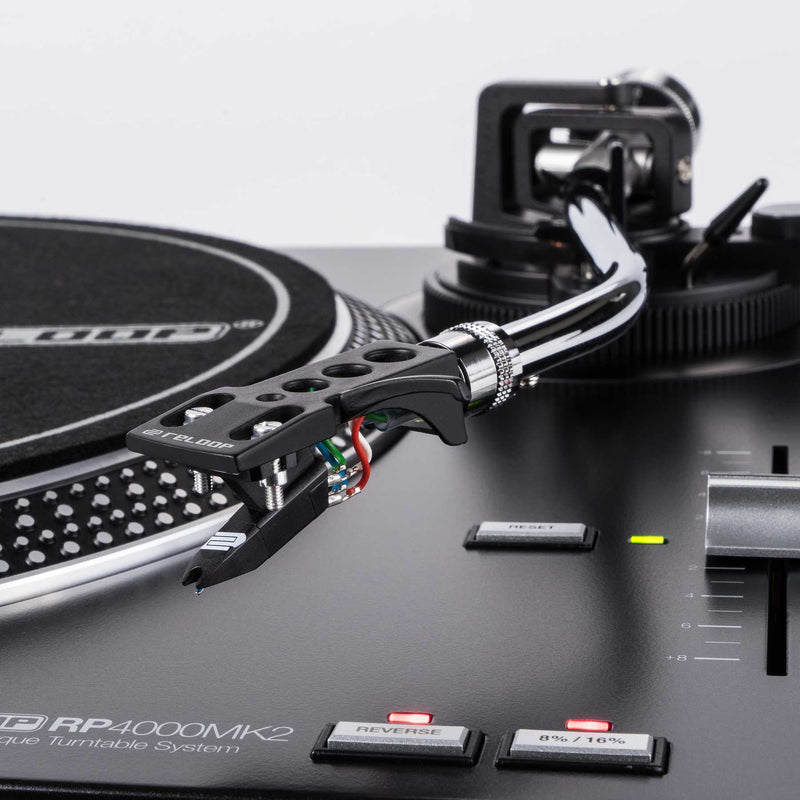 Reloop RP-4000 MK2 Coppia Giradischi Pro a trazione diretta x Dj incl. testina