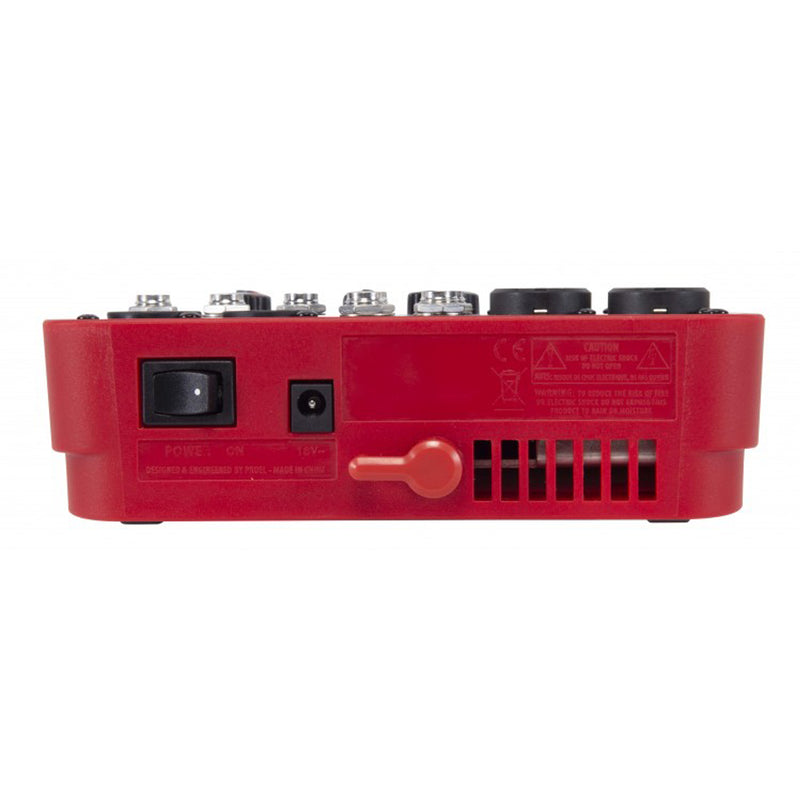 Proel V8PLUS Coppia Casse+MQ6FX Mixer+2Mic DM800+2Stativi+2Cavi