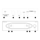 Proel EIKON WM101DHV2 Radiomicrofono UHF 2 Mic Archetto due uscite indipendenti