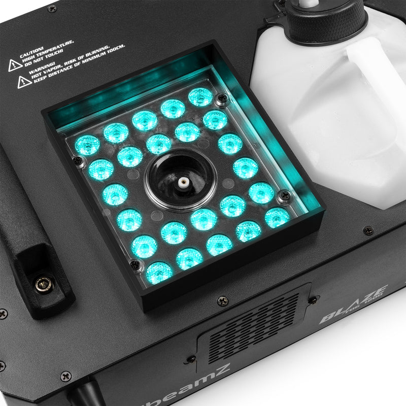 Beamz BLAZE1200 VERTICAL FOGGER Macchina del Fumo Pro x utilizzo orizz. e vert.