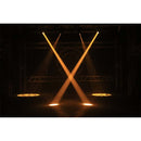 Algam Lighting MB80 BEAM Testa Mobile 80W LED bianco+ruota 8Gobo e doppio prisma