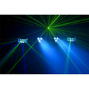 Algam Lighting FLORIDABAR-II Kit Treppiede 4in1Par+Derby+Strobo+Laser+Telecom.IR