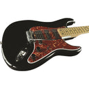 Eko AIRE LITE BLACK Chitarra Elettrica serie ELEMENTS 24T 3 pickup H-S-S, Black