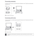 Audio-Technica AT-LPW50BT-RW Giradischi a cinghia manuale e Bluetooth, Rosewood