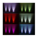 Beamz BBP96S Uplight Par Led WDMX IRC 6Led x12w RGBAW-UV batteria e wireless DMX