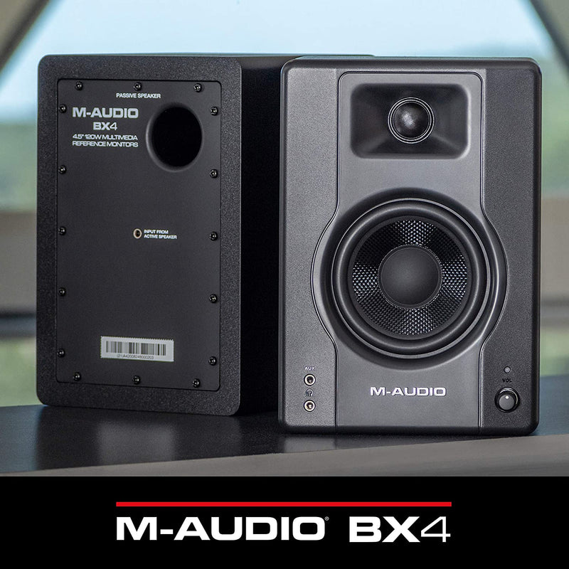 M-Audio BX4 PAIR Monitor professionali audio da Studio da 4.5" 120W