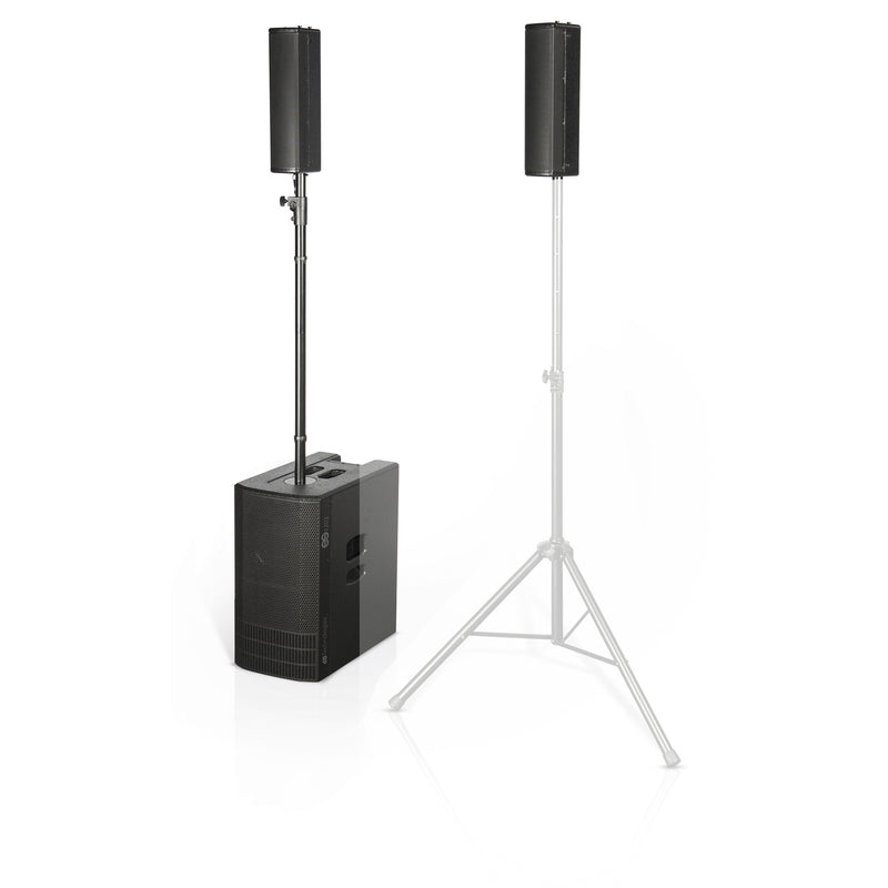 DB Technologies ES 1203 Sistema Audio Triamplificato Completo 2400w picco, Nero