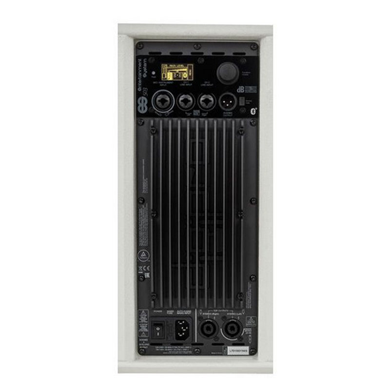 DB Technologies ES 503 W Sistema Audio da 1000W picco e modulo bluetooth, Bianco