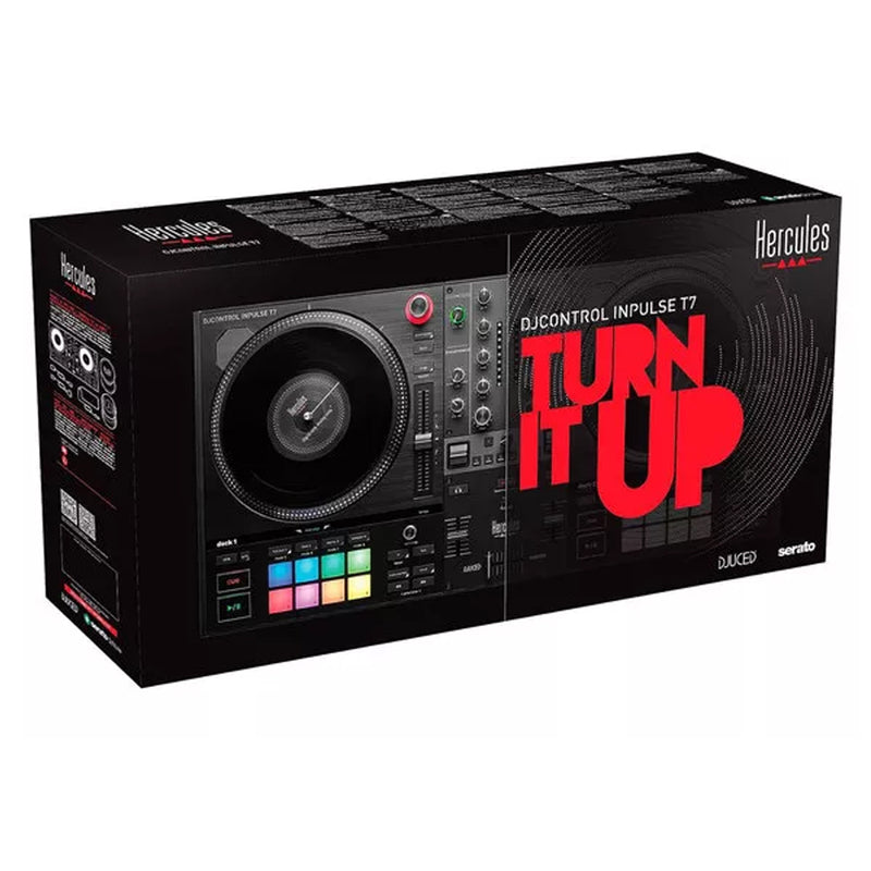 Hercules DJ CONTROL INPULSE T7 Controller 2x Deck e funzione motorizzata vinile