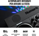 Numark PARTY MIX LIVE Controller Dj 2Deck scheda audio integrata spettacolo luci
