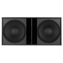 RCF SUB 8008-AS Subwoofer Pro Attivo 18" con potenza di picco di 4400w, Nero