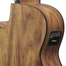 Ibanez VC40WSCE-OPB OPEN PORE BROWN Chitarra Elettroacustica Cutaway a 21 Tasti