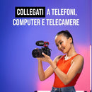 Rode VIDEOMIC GO II XELIX Mic a Canna fucile x fotocamera smartphone tablet Pc