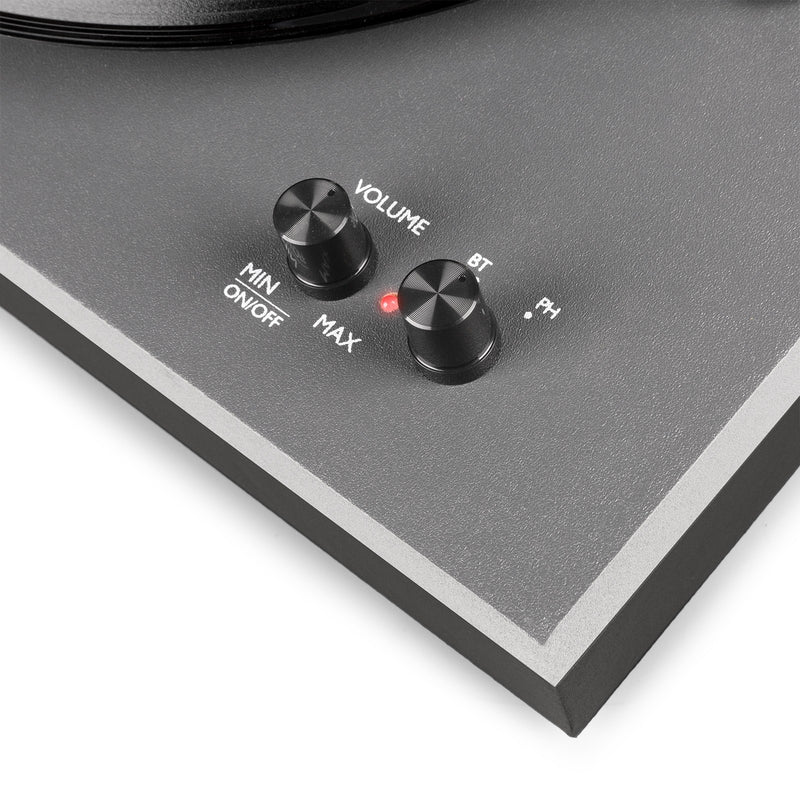 Fenton RP165G (102.156) Aluminium Giradischi in Legno con casse 100w bluetooth