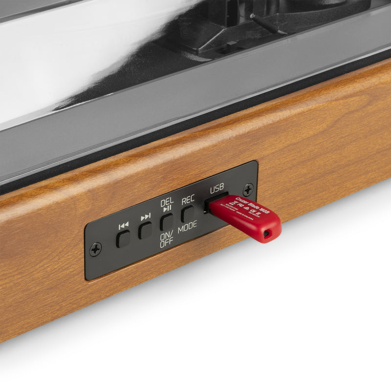 Audizio RP335 (102.175) Giradischi semiautomatico a cinghia con Bluetooth e USB