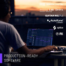 Arturia MINIFUSE RECORDING PACK BLACK MiniFuse 2 Int. Audio + Mic CM1 +Cuffe EF1