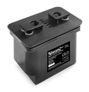 Beamz BBP54 Uplight Par 4x12W Led RGBAW-UV con batteria integrata e telecomando