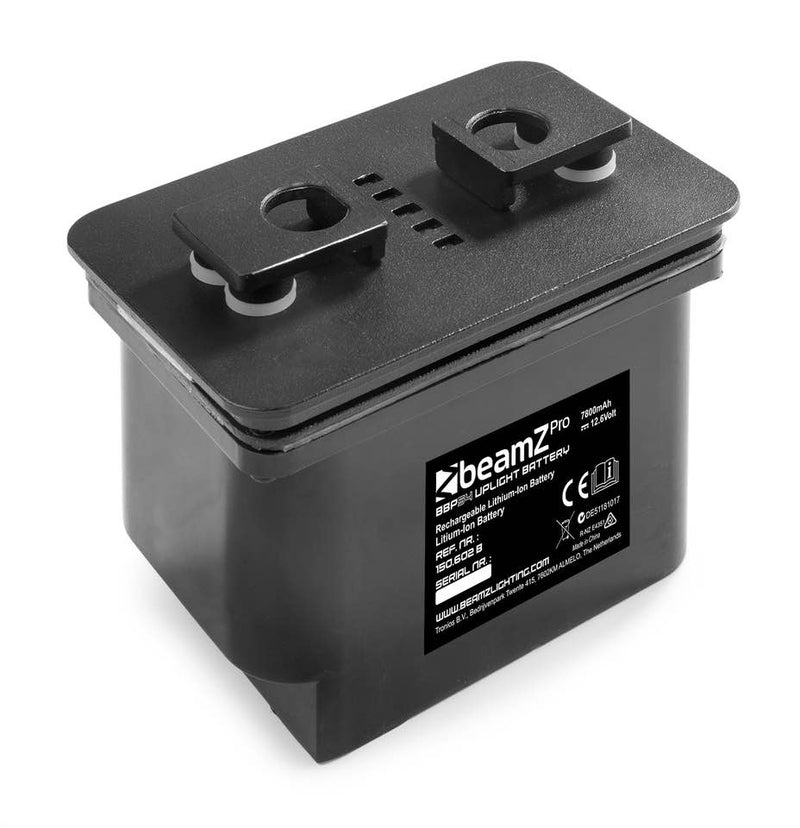 Beamz BBP54 Uplight Par 4x12W Led RGBAW-UV con batteria integrata e telecomando
