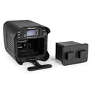 Beamz BBP59 Battery Uplight Par IP65 9Led 12W RGBWA-UV batteria telec. IR e DMX