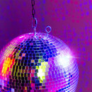Fuzzix MB30ML Disco Ball 30cm Palla da discoteca da 30 cm con rotore con 18 LED - GlobalNet Shop