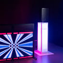 Vonyx DJP170 DJ Plinth with foldable Baseplate B/N Supporto x luce piegh. reg. - GlobalNet Shop