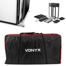 Vonyx DB6 Foldable DJ-Booth System Pro with TV Bracket Banco DJ con supporto TV - GlobalNet Shop
