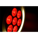 Algam Lighting PARWASH76-RING LED 7x6W RGBW + anello LED RGB composto da 48 LED