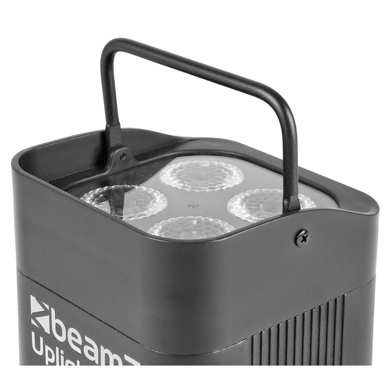 Beamz BBP94 Uplight Par 4x10W a batteria e ricevitore DMX wireless integrato