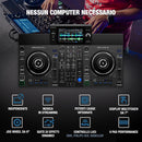Denon Dj SC LIVE 2 Controller Dj 2Deck Disp.7" Monitor Integr. Router WI-FI Int.