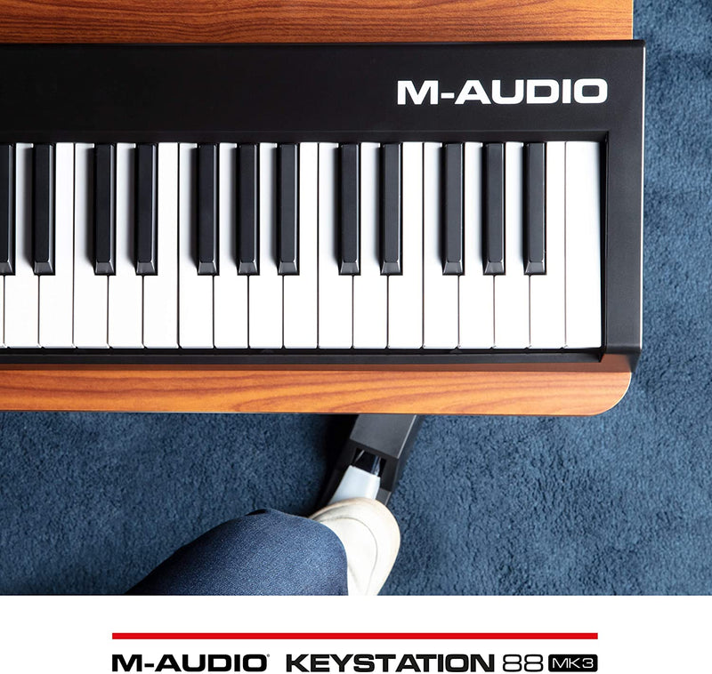 M-Audio KeyStation 88 MK3 Tastiera controller MIDI e USB a 88 Tasti semi pesati