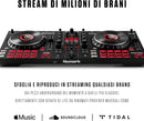 Numark MIXTRACK PLATINUM FX Controller Dj 4Deck Serato DJ jog wheel display e FX