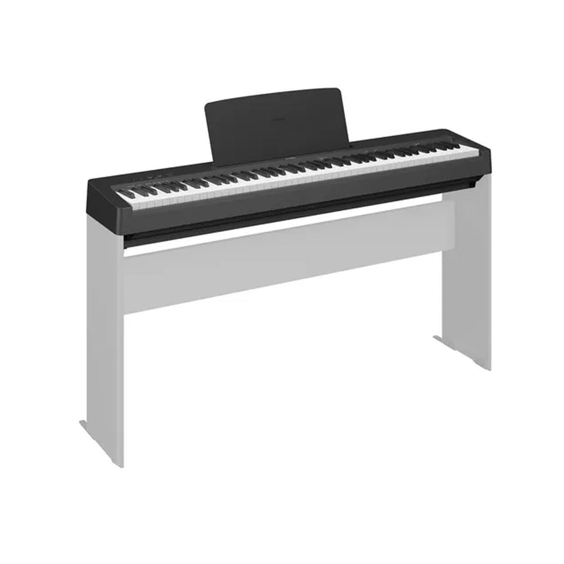 Yamaha P-145B Pianoforte digitale a 88 tasti pesati Graded Hammer Compact, Nero