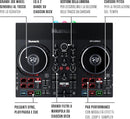 Numark PARTY MIX LIVE Controller Dj 2Deck scheda audio integrata spettacolo luci