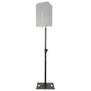 Proel PRSS200BK Coppia Stativo Pro Nero x diffusori acust. manic. x la regolaz.