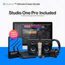PreSonus QUANTUM ES 2 ULTIMATE BUNDLE Inter.Audio+ Mic+Cuffie+2Casse+FStudio Pro - GlobalNet Shop