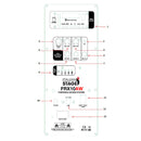 RLINE RLTN11GWLN Giradischi cinghia Bluetooth Noce L+IS FRX10AW Diffusore 100w - GlobalNet Shop