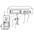 Proel RMW1000HA Sistema Microfonico Wireless Archetto UHF PLL 96CH f:606-630MHz