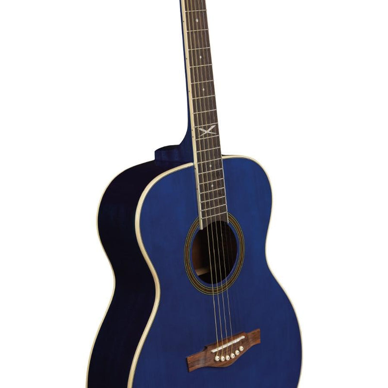 Eko NXT A100 See throught Blue Chitarra Acustica 4/4, Blu