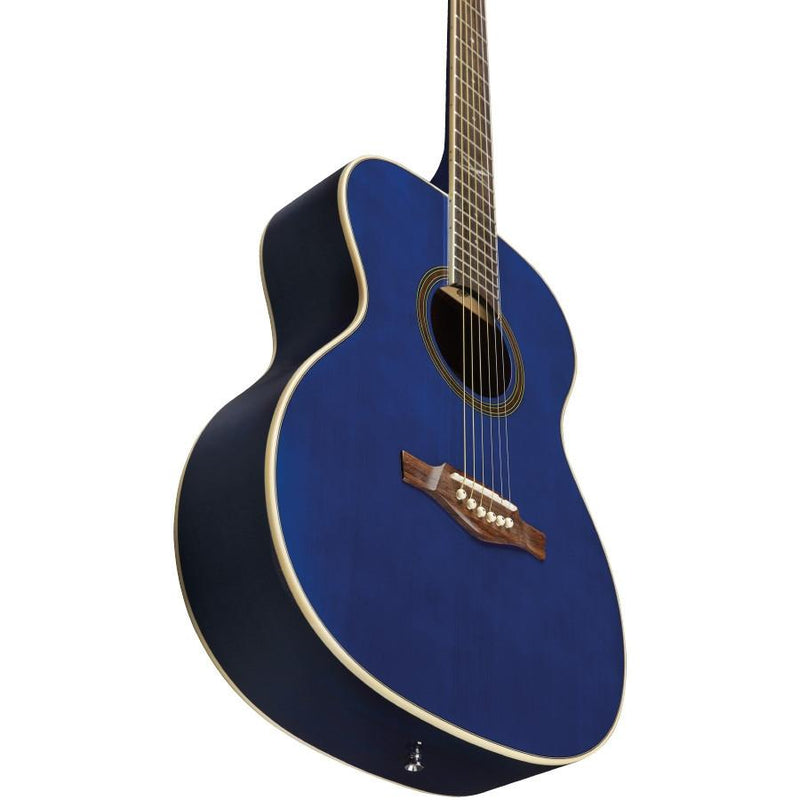 Eko NXT A100 See throught Blue Chitarra Acustica 4/4, Blu