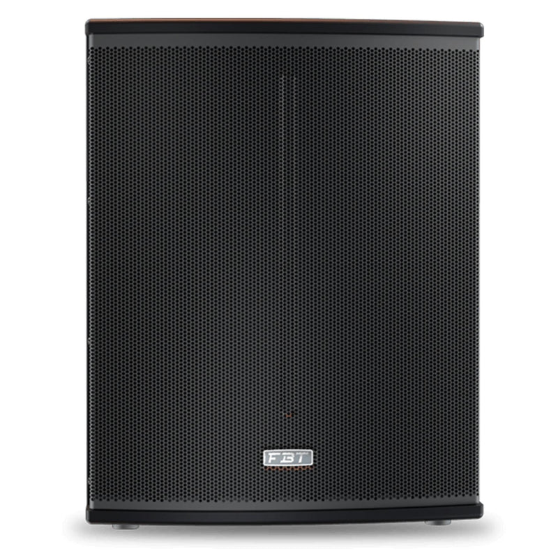 FBT X-SUB 115SA Subwoofer Attivo 15p 1200W con Bass reflex e DSP 4 Preset, Nero