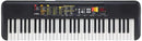 Yamaha PSR-F52 Tastiera portatile 61 Tasti con Alimentatore + Leggio, Nero